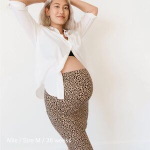 Leopard Print Pencil Skirt